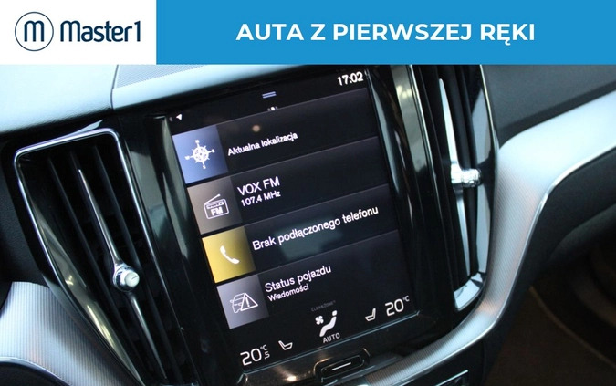 Volvo XC 60 cena 127850 przebieg: 165856, rok produkcji 2018 z Kraków małe 191